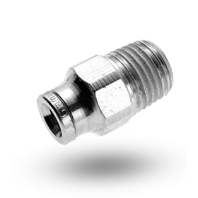 IMI Norgren 3/8" Tube OD 1/4" NPT Fitting Male Adapter 124250628