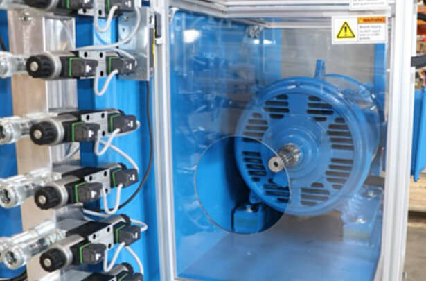 Motor Testing with Torque Shaft Loading